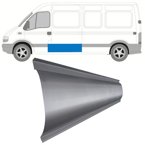 Links Seitenverkleidung Reparaturblech Nissan Interstar Opel Movano Renault Master