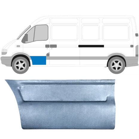 Gauche Panneau de r&eacute;paration de porte d&#039;entr&eacute;e Nissan Interstar Opel Movano Renault Master
