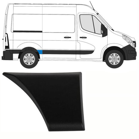 Rechts Seitenverkleidung Nissan Interstar Opel Movano Renault Master