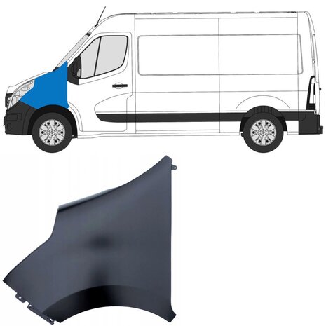 Links Frontfl&uuml;gel Nissan Interstar Opel Movano Renault Master