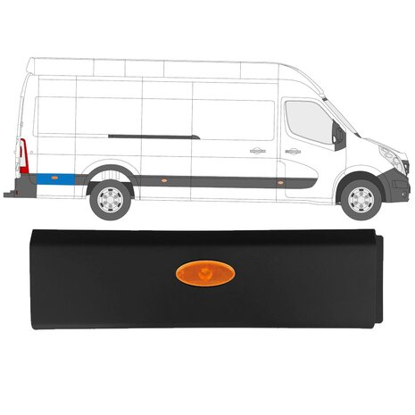 Rechts Seitenverkleidung Nissan Interstar Opel Movano Renault Master
