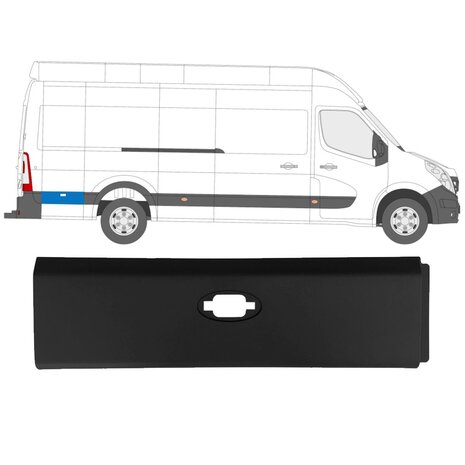 Rechts Seitenverkleidung Nissan Interstar Opel Movano Renault Master