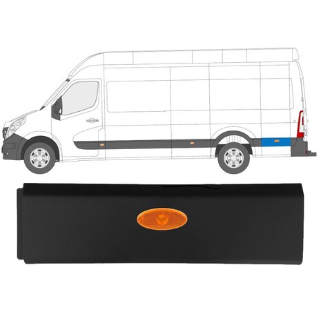Links Seitenverkleidung Nissan Interstar Opel Movano Renault Master