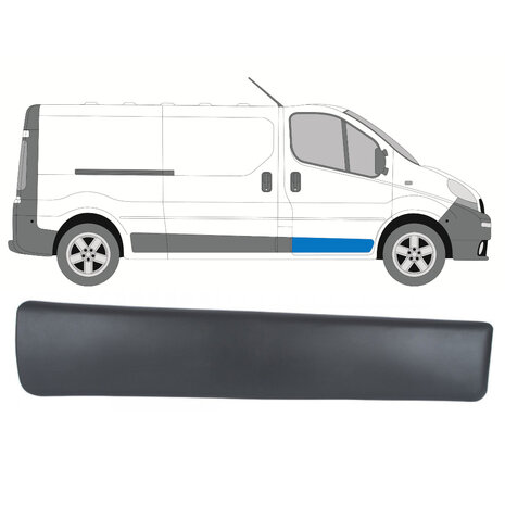 Rechts T&uuml;rverkleidung vorn Nissan Primastar Opel Vivaro Renault Trafic