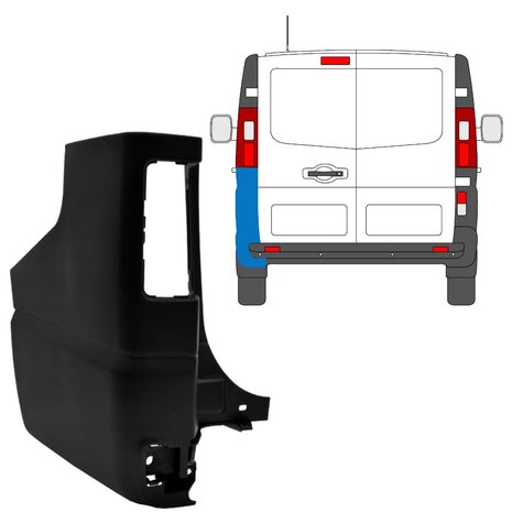 Links Sto&szlig;stangenecke hinten Nissan NV 300 Opel Vivaro Renault Trafic Fiat Talento