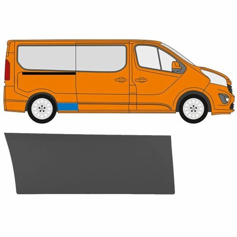Rechts Seitenverkleidung Nissan NV 300 Opel Vivaro Renault Trafic Fiat Talento
