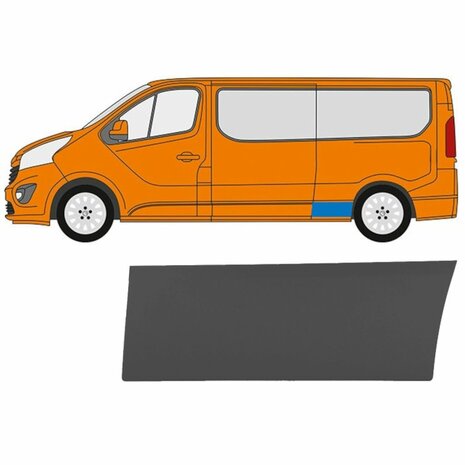 Links Seitenverkleidung Nissan NV 300 Opel Vivaro Renault Trafic Fiat Talento
