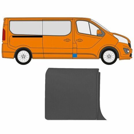 Rechts Seitliche Verkleidung der A-S&auml;ule Nissan NV 300 Opel Vivaro Renault Trafic Fiat Talento