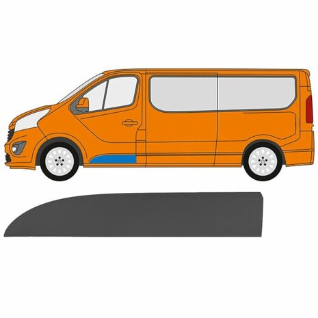 Links T&uuml;rverkleidung vorn Nissan NV 300 Opel Vivaro Renault Trafic Fiat Talento