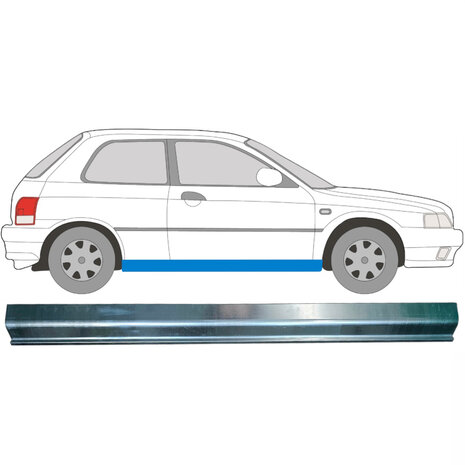 Rechts Schweller-Reparaturblech Suzuki&nbsp;Baleno