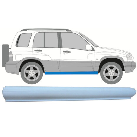 Schweller-Reparaturblech Suzuki&nbsp;Grand Vitara