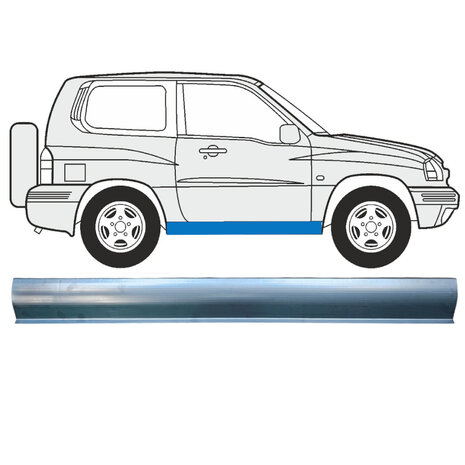 Schweller-Reparaturblech Suzuki&nbsp;Grand Vitara