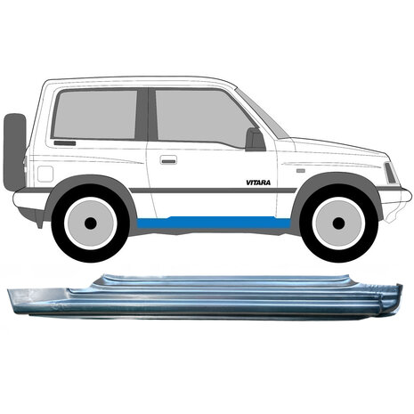 Rechts Schweller-Reparaturblech Suzuki Vitara
