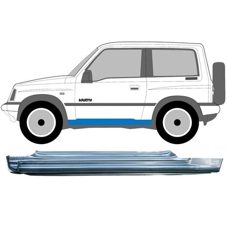 Links Schweller-Reparaturblech Suzuki Vitara