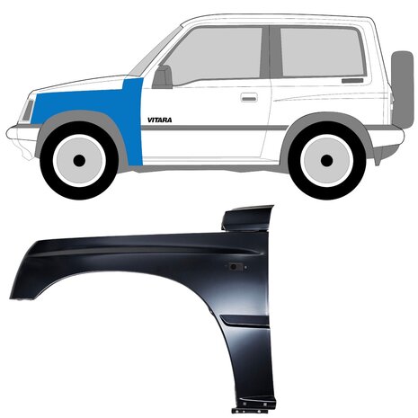 Links Frontfl&uuml;gel Suzuki Vitara
