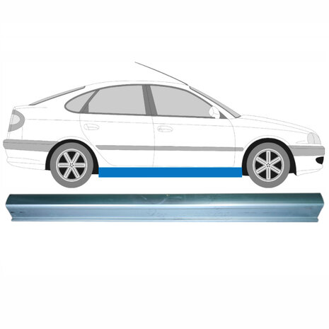 Rechts Reparaturblech f&uuml;r untere Schwelle Toyota Avensis