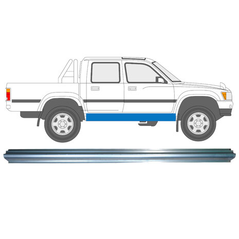 Schweller-Reparaturblech Toyota Hilux