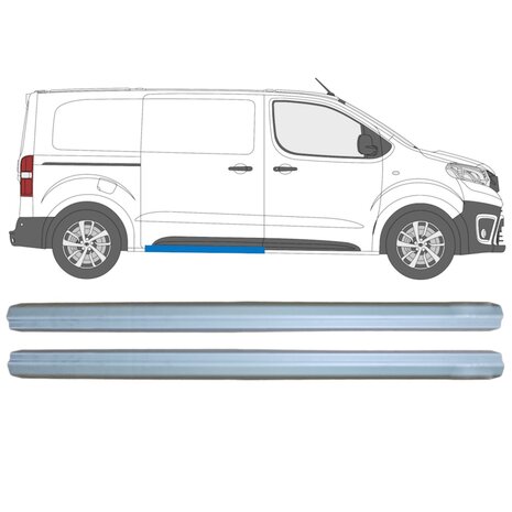 Reparaturblech f&uuml;r Schiebet&uuml;rschwelle Toyota Proace