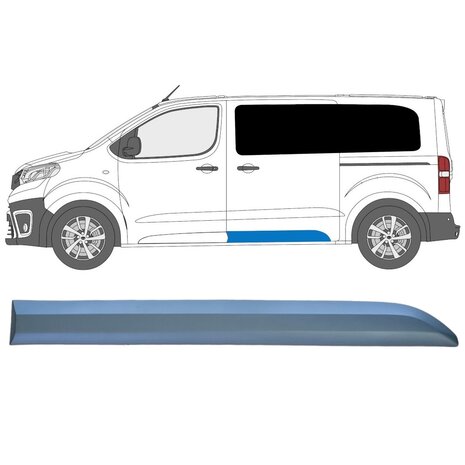 Gauche Garniture lat&eacute;rale arri&egrave;re Toyota Proace