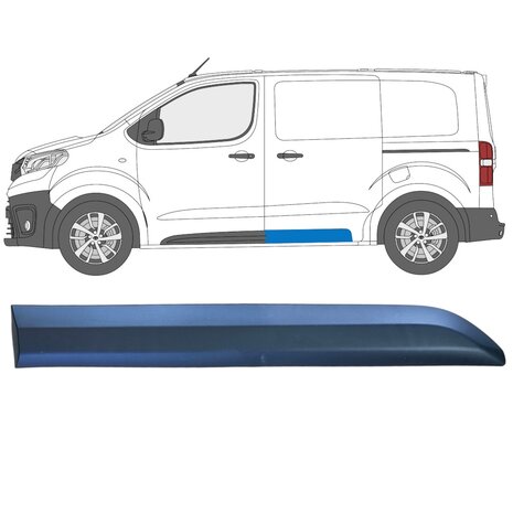 Links Seitenverkleidung hinten Toyota Proace