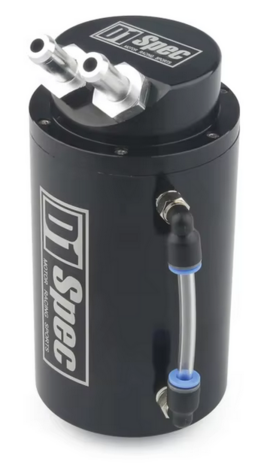 Oil catch tank (480cc) - Black/9mm D1 Spec