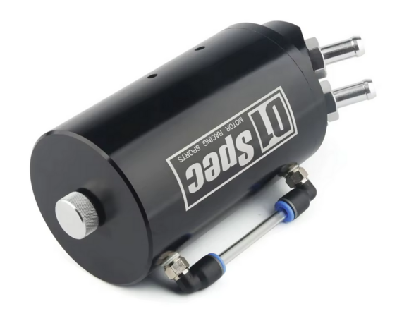 Oil catch tank (480cc) - Black/9mm D1 Spec