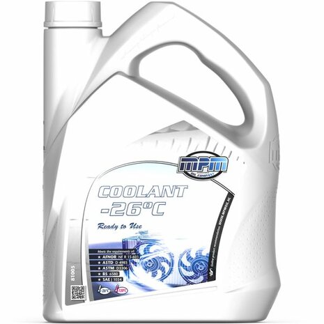 Koelvloeistof -26&deg;C - 20 Liter MPM Oil