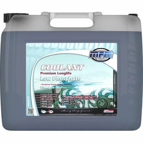 Coolant Low Phosphate -37&deg;C P-OAT - 20 Liters MPM Oil