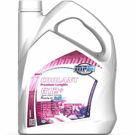 K&uuml;hlmittel Premium Longlife -40&deg;C G12+ - 5 Liter MPM Oil
