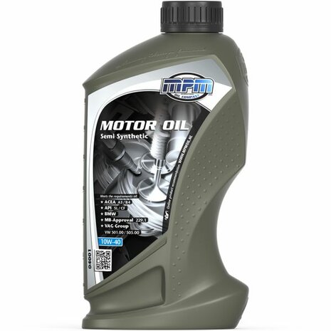 Huile moteur 10W40 Semi Synth&eacute;tique - 1 Litre MPM Oil