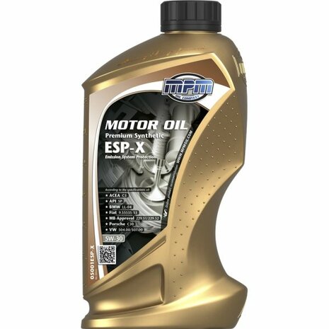 Motor oil 5W30 Premium Synthetic ESP-X - 1 Liter MPM Oil