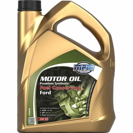Huile moteur 5W30 Premium &agrave; &eacute;conomie de carburant synth&eacute;tique - 5 litres MPM Oil