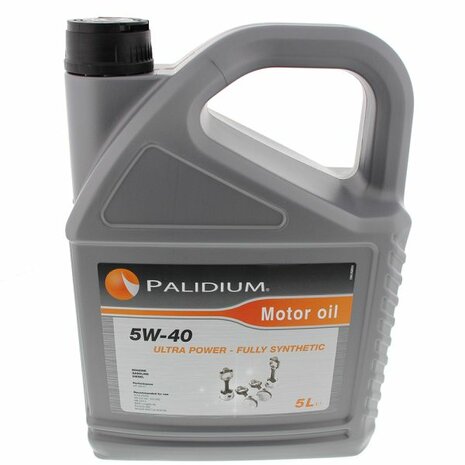 Motor oil 5W40 Fully Synthetic - 5 Liters Palidium