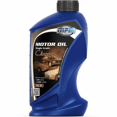 Motor&ouml;l SAE 30 Super Single Grade Classic &ndash; 1 Liter MPM Oil