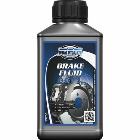 Brems- und Kupplungsfl&uuml;ssigkeit DOT 3 - 0,25 Liter MPM Oil