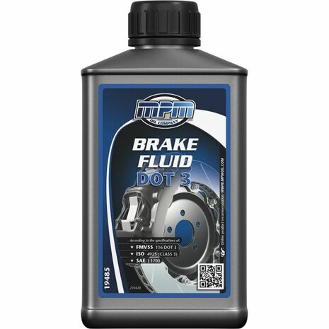 Brems- und Kupplungsfl&uuml;ssigkeit DOT 3 - 0,485 Liter MPM Oil
