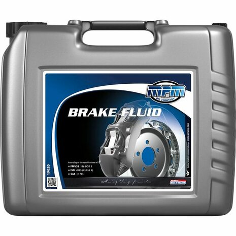 Brake and clutch fluid DOT 3 - 20 Liters MPM Oil