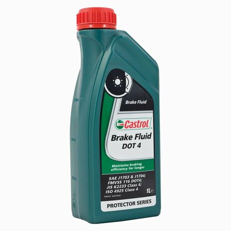 Brake and clutch fluid DOT 4 - 1 Liter Castrol