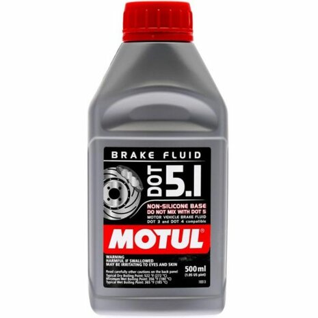 Brems- und Kupplungsfl&uuml;ssigkeit DOT 5,1 - 0,5 Liter Motul