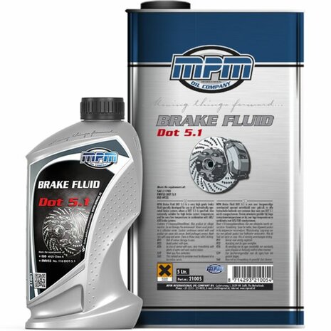 Brake and clutch fluid DOT 5.1 - 20 Liter MPM Oil