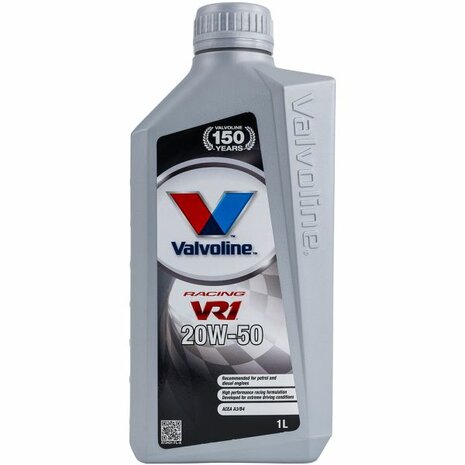 Engine oil VR1 Racing 20W50 - 1 Liter Valvoline