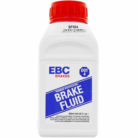 BF004 Brake and clutch fluid DOT 4 - 0.25 Liter EBC