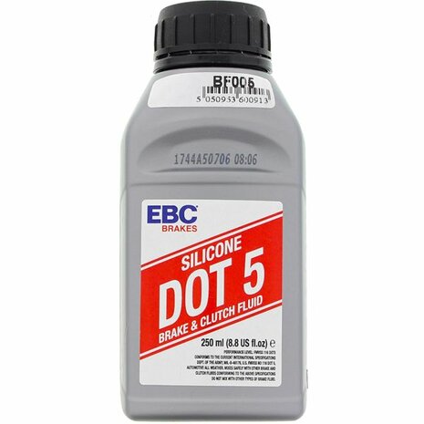 BF005 high performance DOT 5 silicone brake fluid EBC
