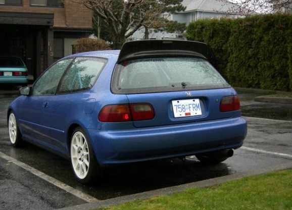 Heckklappenspoiler Backyard Special Aerodynamics Honda Civic