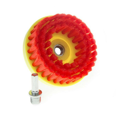 Brosse pour tapis rigide et robuste