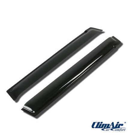 Dark tinted rear window visors Honda Civic