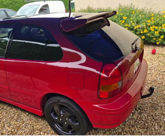 Achterklepspoiler Type R Aerodynamics Honda Civic