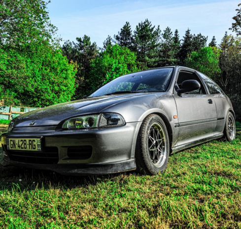 Schwarze Frontblinker Sonar Honda Civic