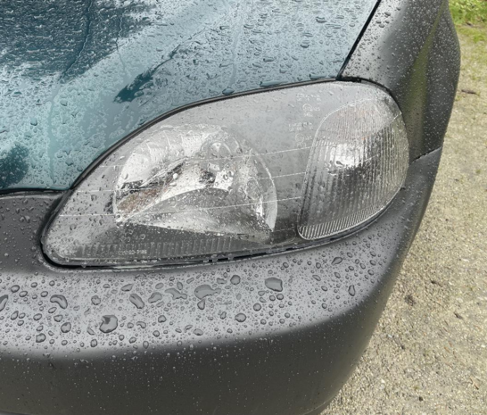 Headlights JDM style (manual) TYC