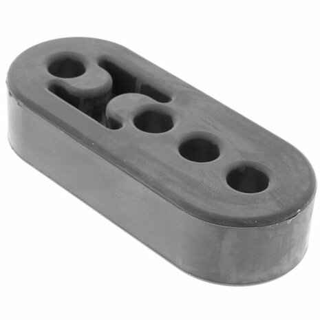 Exhaust mounting rubber extended - black SRS